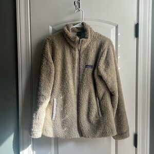 Patagonia recycled polyester lined jacket.